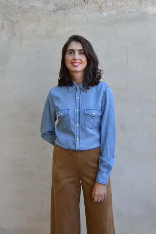 CAMISA DENIM TENCEL NOELA ORFEO