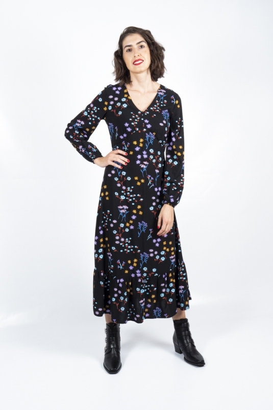 vestido petra floral sugarhill brighton la boheme palencia